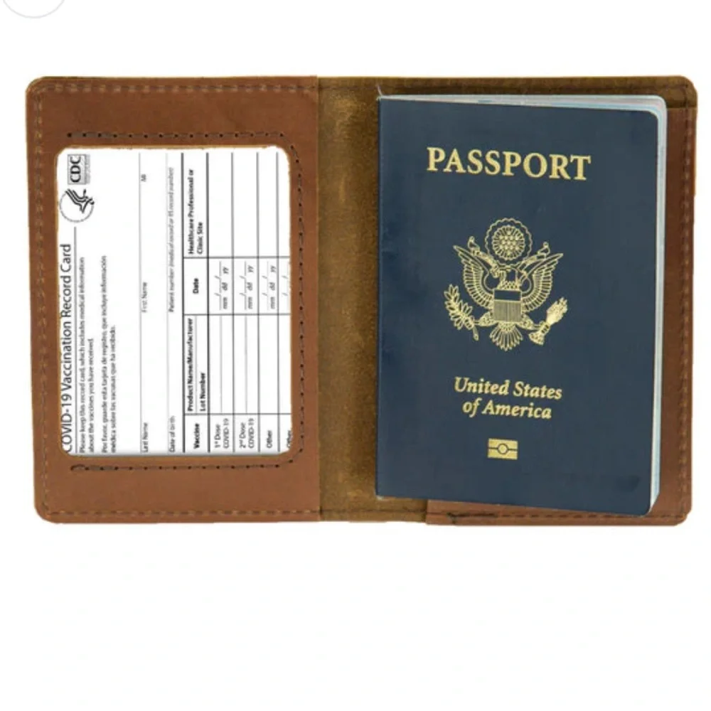 RUSTICO Leather Passport Holder